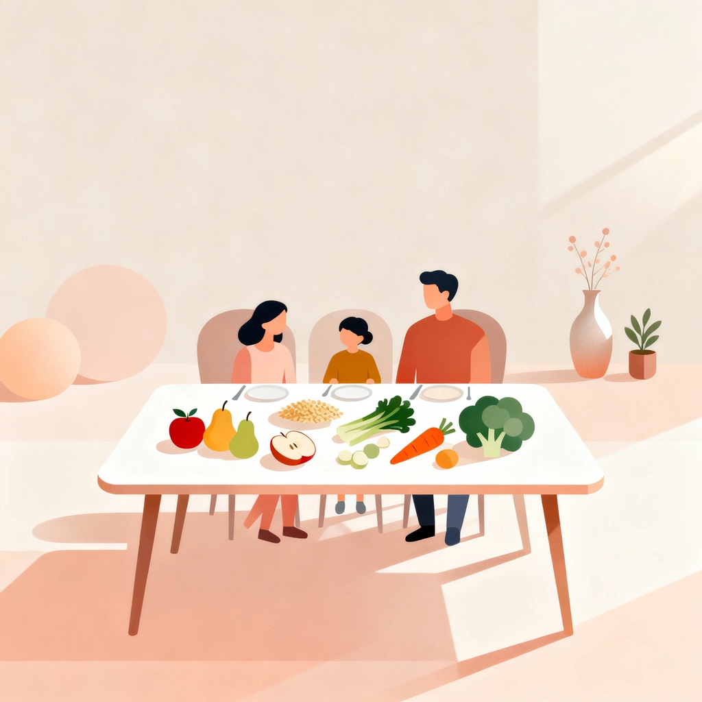 Jak wprowadzić zdrowe nawyki żywieniowe w rodzinie